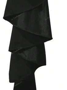 1 peça Novo Vestido Casual Feminino Sexy de Alça com Pregas, Camisete Decotado, Ajustado, Corpete Apertado, Club Party, Férias, Mini