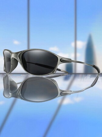 TAMWY Retro Oval Fashion Glasses, Fashion Accessory For Music Festival And Parties, Punk Style For Summer Beach Vacation,Outdoor,Travel