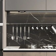 1 pieza Barra de tensión retráctil ajustable con base de plástico y tubo de acero inoxidable, disponible en dorado negro, dorado blanco, dorado gris, dorado verde, sin necesidad de perforación para barras de armario, barras de cortina de ducha, barras de cortina, se ajusta a armario, baño, ventanas, cocina/dormitorio, organizador, organizador, almacenamiento del hogar, camiseta blanca de mujer, pantalones negros de mujer, ropa de invierno para damas, vestido, ropa de invierno para damas, vestidos elegantes de mujer, camisa blanca para damas, manga larga, mono blanco para mujer, vestidos de primavera para mujer, atuendos de primavera para mujer, primavera, ropa de primavera, minimalista, blusas de verano