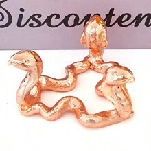 1pc Snake Year Crystal Ball Holder Stand, Snake Year Gift, Metallic 3 Snakes Crystal Ball Base, Handicraft Decor, Home Decoration, Desktop Ornament Gifts Birthday Graduation