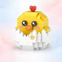 500 pièces/set Cute Animal Mini Blocs de construction ABS, Jouets de construction miniatures de chiens & chats DIY, Cadeau de décoration de maison créative pour anniversaire, fêtes, Saint-Valentin, Nouvel An chinois, Rentrée des classes