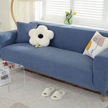 1 pieza Funda de sofá a rayas jacquard elástica todo incluido para las cuatro estaciones, funda de sofá antideslizante y extraíble para decoración del hogar - 1 plaza: Adecuado para sofás de 90-125 cm (35,43-49,21 pulgadas) de largo / 2 plazas: Adecuado para sofás de 145-170 cm (57,1-67,93 pulgadas) de largo / 3 plazas: Adecuado para sofás de 190-210 cm (74,8-82,68 pulgadas) de largo / 4 plazas: Adecuado para sofás de 235-280 cm (92,52-110,24 pulgadas) de largo