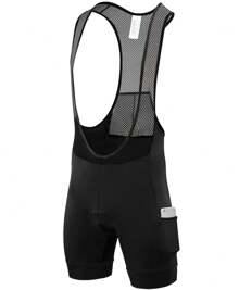 Men's Cycling Bib Shorts 4D Padded Biking Bib Pants Biking Bicycle Shorts - 黑色 - 查看 1