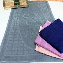 Kit 4 Tapete de Banheiro Macio Felpudo Grande Algodão