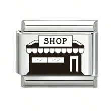 1pc Engraved DIY Jewelry Accessories, Chessboard Cat, Heart Elements, For DIY Bracelet, Necklace, Ring, Anklet, Fashionable, Delicate, Cute Handmade Modular Bracelet, Suitable For All Summer, School