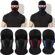 1pc Summer Outdoor Cycling Hat Balaclava Dust-Proof Cap Full Face Breathable Sun Mask Bicycle Cap Mask Outdoor Sports Fishing Cap