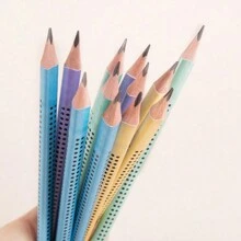 12pcs HB Pencils Set,With Sharpener Writing Pencil Study Practice Pre-Cut,Black, With Eraser Heads, HB Soft, Suitable For Office Use As Drawing, Writing, And Stationery Pencils - Includes A Pencil Sharpener Bonus,Back To School