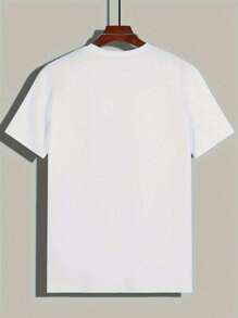 220g Heavy Cotton Tee - Colorful Giraffe Art Graphic, Unisex Streetwear