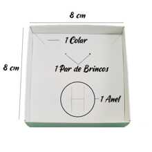 Jewelry Gift Box | Storage And Durability Box | Paper Jewelry Holder | Jewelry Box - COLORS - Rosa - Ver 2