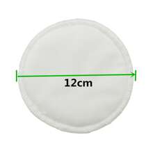 Set de 12/10 piezas de Almohadillas de lactancia orgánicas lavables de viscosa derivada de bambú, almohadillas reutilizables para el pecho para lactancia, almohadillas para pezones para la lactancia