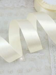 (25yards/Pack) 2.5cm Polyester Ribbon Gift Packaging, Baking Packaging, Gift And Flower Packaging, Wedding Decoration, Handmade DIY, Headwear, Clothing Accessories