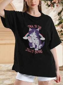 Charming Women's Talk To The Jelly Beans Women T-Women's Shirt