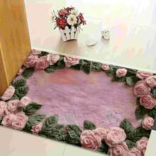 1pc Halloween Theme Carpet, Pumpkin Door Mat, Gothic Style Entrance Mat, Small Rug, Welcome Mat, Doormat, Outdoor Mat, Kitchen Carpet, Home Decor, Front Door Mat, Area Rug, Outdoor Pad, Home Decoration, Area Carpet, Garden Carpet, Washable Rug