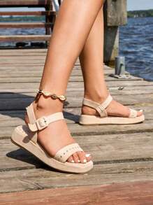 Sandales pour femmes avec strass Franssia - Chaussures Sandales Sandales d'été pour femmes