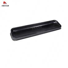 ABAHUB Bandeja para pelotas de golf, dispensador de pelotas de golf, dispositivo alargado de almacenamiento de golf, contenedor de almacenamiento de pelotas de golf, accesorio de entrenamiento de golf, apto para práctica en casa, tanto interior como exterior.