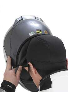 1 pièce/3 pièces/5 pièces Coiffe de casque de cyclisme pour hommes - Super élastique, absorbant la sueur, intérieur tricoté en polyester et spandex pour les sports