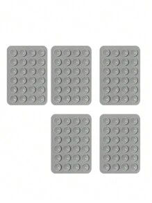 24pcs Universal Silicone Phone Suction Cup, Upgraded Extra Strong Adhesive, Silicone Anti-Slip Phone Suction Cup Holder, Rectangular Phone Suction Cup Stand, Shower Phone Holder, Support Vibrating Videos & Selfie, Multi-Color Options Compatible With IPhone, Android Phone, Gift For Birthday, Family, Friends Phone Stand, Phone Accessories