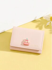 Gepersonaliseerde minimalistische drievoudige multi-kaart portemonnee met contant geldvak, lichtgewicht en compact, geschikt voor vrouwen, studenten. Verkrijgbaar in zwart, roze, blauw, groen, paars, beige. Geweldig voor vrienden, familie, afstuderen, terug naar school, verjaardagen, vakanties, jubileumcadeaus