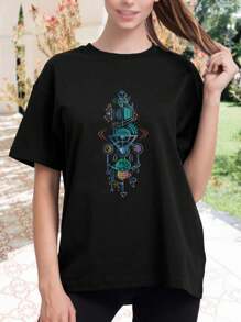 Vibrant Planets - Sacred Geometry - Astrology Inspired Women's women T-women's Shirt