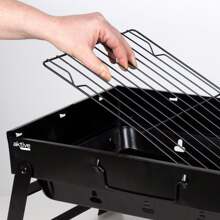 Aktive Barbecue portatile pieghevole rettangolare nero 50x30x23 cm ✅ Consegna in 24/48 ore in Spagna (penisola) - Multicolore - Visualizzare 3