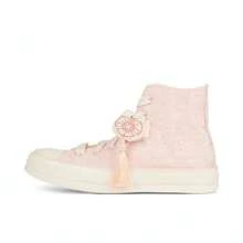 Converse Giày thể thao cổ cao vải canvas Chuck Taylor 70S SEASONAL A13850C dành cho nữ - Hồng - Xem 1