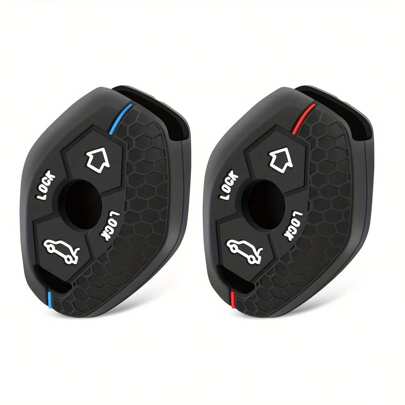 Silicone Keychain Holder Key Case For Bmw E46 E53 X5 X3 E83 X3 E39 Serie 7 5 3 330i Accessories Car Key Cover