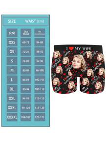 Custom Face Boxers For Men, Personalized Photo Underwear, Custom Face Boxer Briefs, Personalized Boxers For Husband, Custom Face Underwear, Custom Funny Faces Boxers Briefs, Anniversary Gift, Valentine Gift, Birthday Gift, Wedding Gift, Best Friend Gift, Gift For Boyfriend, Gift For Husband, Gift For Him