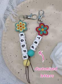 Customized Silicone Letter Beaded Keychain, Nurse Bag Charm Personalized Keyring, Fashion, Colorful, Cute, Kawaii, Y2K, Customizable, Unique, Ideal Gift For Him, Her, Boyfriend, Girlfriend, Family, Friends, Pets, Grandparents, Kids, Christmas, Winter, Fall, Holiday Treasured Personalized/Custom Keychain, Christmas Accessory,Engraved, ,Stainless,Colorful,Cute,Adorable,Funny,Kawaii,Y2K,Stylish,Unisex,Casual,Custom,Personalized,Unique,Customized,Ideal Gifts For Him,Ideal Gifts For Her,Her,Boyfriend,Girlfriend,Family,Friends,Children,School Supplies,Back To School,School Gift,For Office,For School,For Classroom,For Teacher Gifts,For University,For Colleague,For Dorm Rooms,For Teacher,For Boys And Girls,For Teenagers,Junior High School Students,Middle School Students,High School Senior High School Students,College Students,University Students,Freshman,Sophomore,Underclassmen