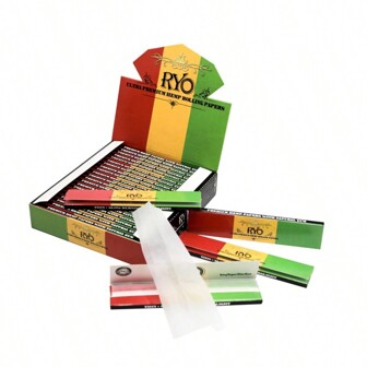 moon. "BOB" Classic RYO Rolling Papers, 25 Booklets 108*36mm Rolling Papers,Slow Burning
