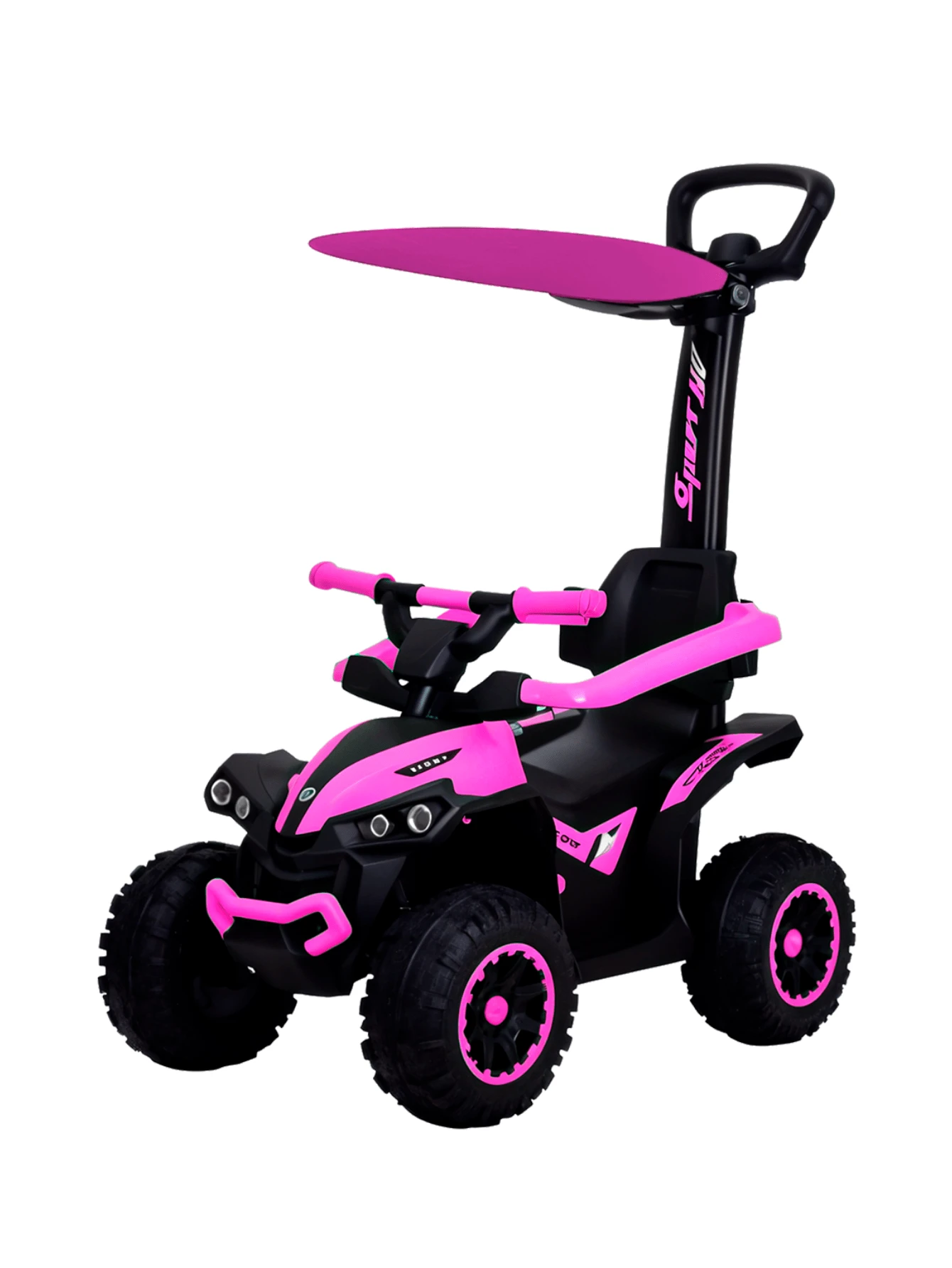 Mini Electric ATV With Lights 2 In 1 - Violet Purple - View 1