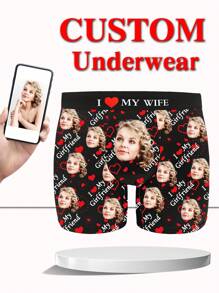 Custom Face Boxers For Men, Personalized Photo Underwear, Custom Face Boxer Briefs, Personalized Boxers For Husband, Custom Face Underwear, Custom Funny Faces Boxers Briefs, Anniversary Gift, Valentine Gift, Birthday Gift, Wedding Gift, Best Friend Gift, Gift For Boyfriend, Gift For Husband, Gift For Him
