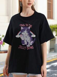 Charming Women's Talk To The Jelly Beans Women T-Women's Shirt