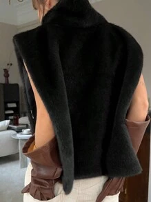 Budhaul Fantasty Fall Winter New Fur Tank Top Vest Coats For Women