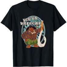 Maui You're Welcome Frame Chest Portrait T-Shirt - Black - View 1