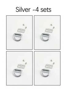 Metal D-Ring Lobster Clasp For Handbags And Crossbody Bags - DIY Wallet Chain Accessories, Detachable DIY Hardware With Screw Accessories, Suitable For Bags And Phone Cases, Tools Not Included - Multicolor - View 18