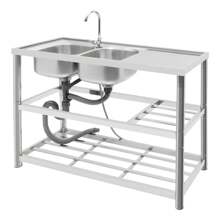 YUNRUX Kitchen Sinks - Silver - View 5