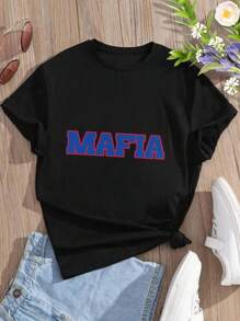 Buffalo Mafia Women's Women T-Women's Shirt - Stylish Trendy Design