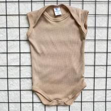 Kit Com 5 Body de Bebê Regata Sem Manga Menino 100% Algodão.