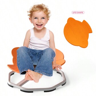 Kids Sensory Swivel Chair, Spinning Chair For Kids Sensory, Sensory Toy Chair, Training Body Coordination, No Assembly Required