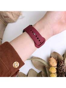 20mm 22mm Silicone Unisex Watch Band Compatible With Samsung Galaxy Gear Active2 S2 Gear S3 Gt 2 HuaweiWatch GT2 42mm 46mm XiaomiWatch Amazfit GTS GTR 2e 47mm Fashionable Casual Watch Strap Soft Breathable Waterproof Weistband Adjustable Replacement Bands For Daily Wear Sport Smart Watch Accessories Gifts For Mother's Day, Father's Day, Family, Friends, And Students Returning To School