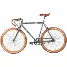 raia - Bicicleta Fixie Rodada 700c (29'), Modelo Nari, Cuadro de Aluminio, Gris - 1 - Ver 1