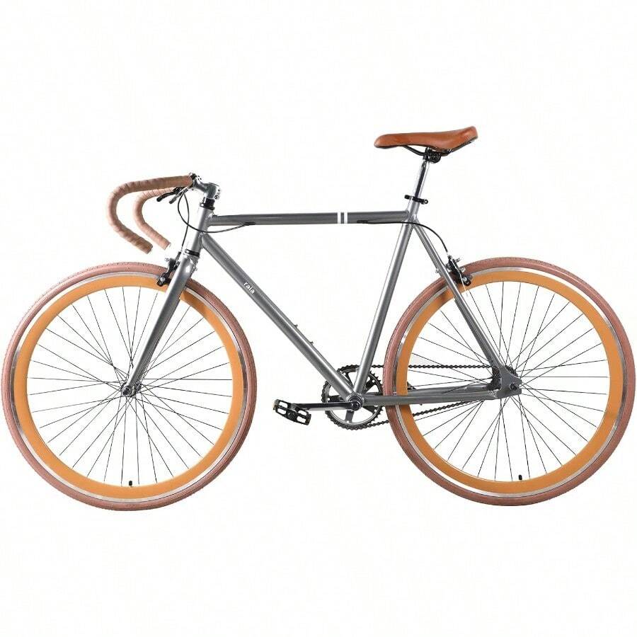 raia - Bicicleta Fixie Rodada 700c (29'), Modelo Nari, Cuadro de Aluminio, Gris - 1 - Ver 1