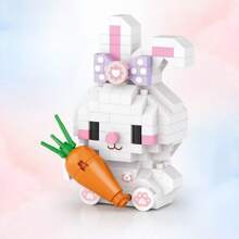 500 pièces/set Cute Animal Mini Blocs de construction ABS, Jouets de construction miniatures de chiens & chats DIY, Cadeau de décoration de maison créative pour anniversaire, fêtes, Saint-Valentin, Nouvel An chinois, Rentrée des classes