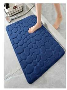 Soft Non-Slip Bathroom Door Mat Print 40 X 60 Cm - 彩色 - 查看 3