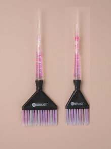1pc Stylance Professional Hair Color Brush, Large/Medium Size Gold Coloring Brush,Hair Tools,Hair Products And Accessories For Barber Salon Beauty Travel Essentials