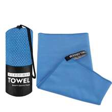 Light Weight Quick-Drying Towel, Soft And Portable With Round Tube Packaging, Made Of Super-Fine Fiber, Suitable For Camping, Gym, Travel, Beach, Swimming, Yoga And Sports