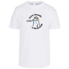 Playera Para Hombre 1 Pza Estampado Graduación Prepa Flork Meme Llorando Entre | Prenda de corte recto y de Tela Delgada 100% algodón