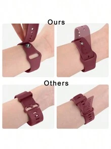 20mm 22mm Silicone Unisex Watch Band Compatible With Samsung Galaxy Gear Active2 S2 Gear S3 Gt 2 HuaweiWatch GT2 42mm 46mm XiaomiWatch Amazfit GTS GTR 2e 47mm Fashionable Casual Watch Strap Soft Breathable Waterproof Weistband Adjustable Replacement Bands For Daily Wear Sport Smart Watch Accessories Gifts For Mother's Day, Father's Day, Family, Friends, And Students Returning To School
