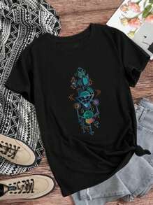 Vibrant Planets - Sacred Geometry - Astrology Inspired Women's women T-women's Shirt