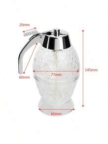 Juice Syrup Cup Squeeze Bottle Storage Pot Stand Holder Bee Drip Dispenser Kettle Honey Jar Container Kitchen Accessories